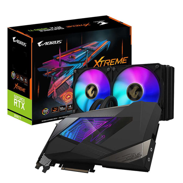 Gigabyte Aorus GeForce RTX 3080 Ti XTREME WATERFORCE 12G