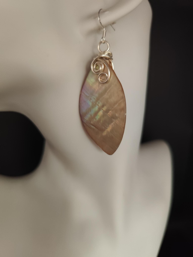 Abalone earrings