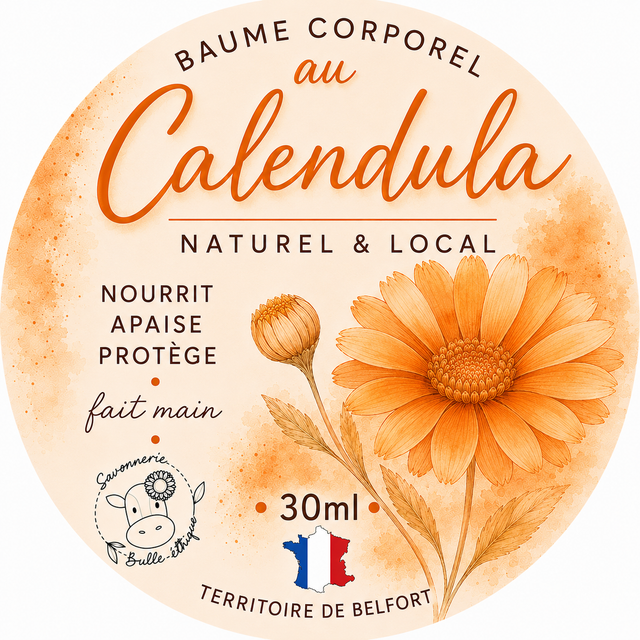 Baume corporel au Calendula