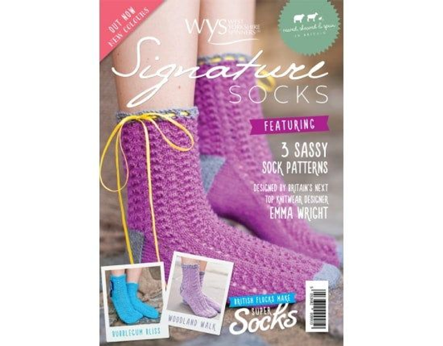West Yorkshire Spinners Signature Sock - 3 Sock Patterns 