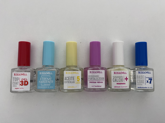 Kit 6 traitement de ongles