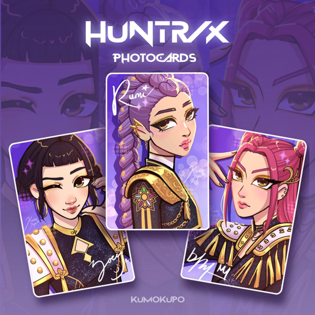 K-pop Demon Hunters Photocards 
