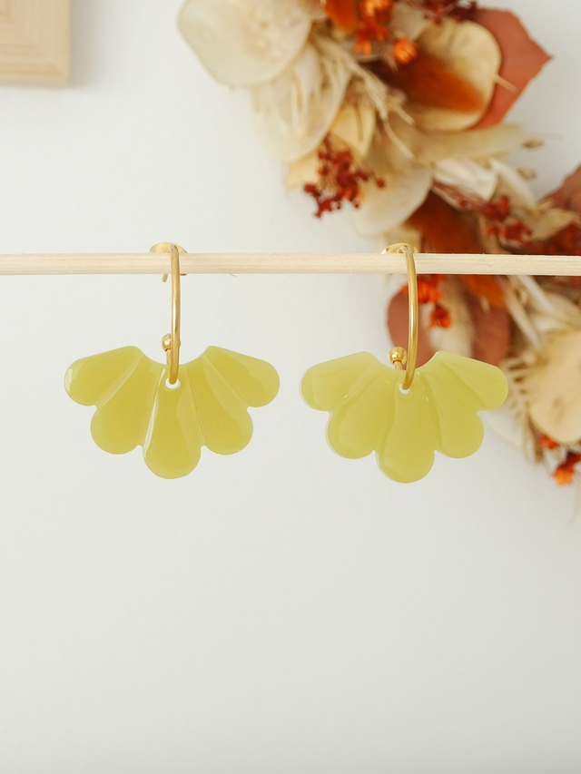 Aile de papillon : Vert lime