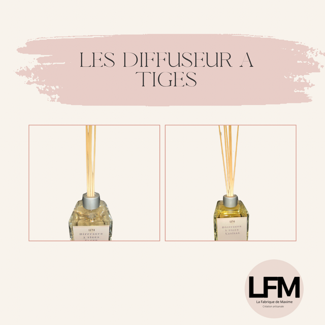 Diffuseur à tiges vanille 