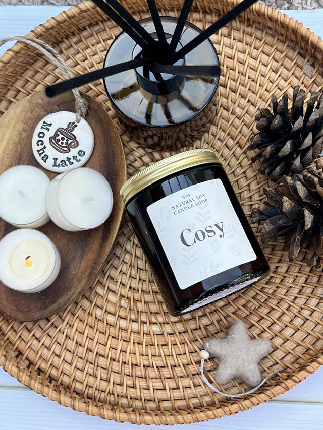 Cosy Autumn Candle