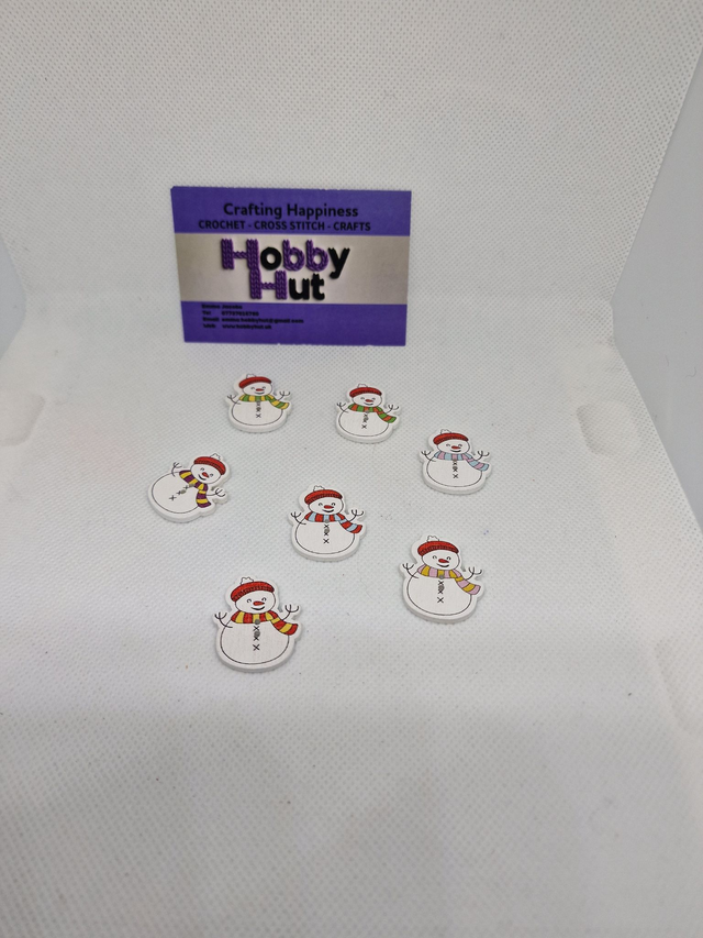 Snowman Buttons