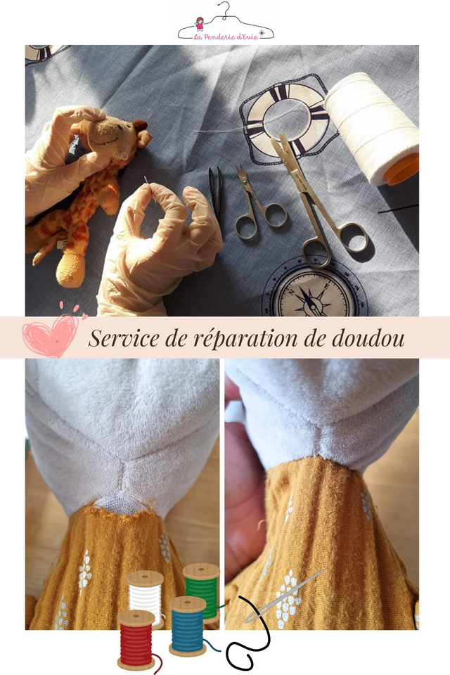 Réparation de doudou 