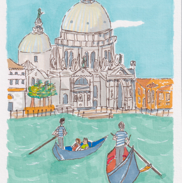 Gondoles à Venise
