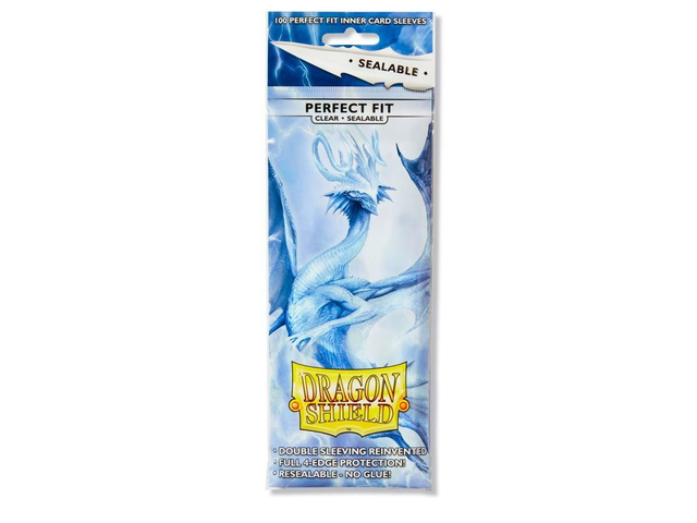 Dragon Shield Perfect Fit Standard Sleeves - Sealable Clear