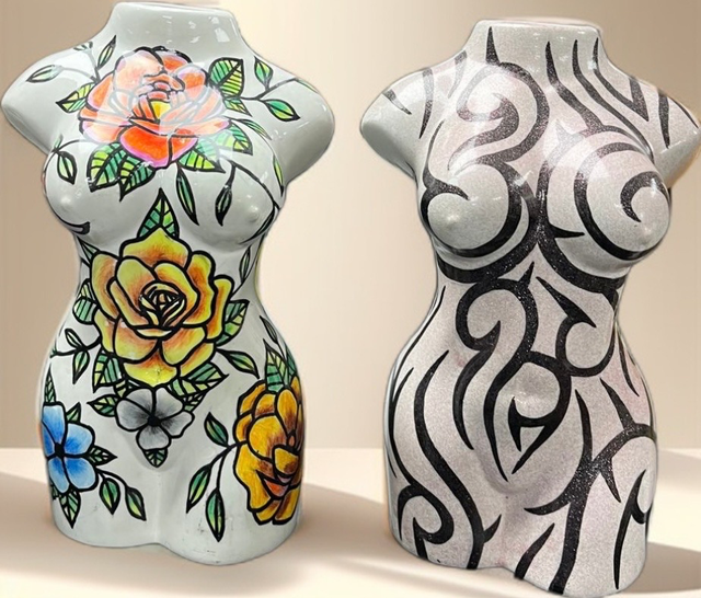 Torso - Ceramic - Colour OR B&amp;W 