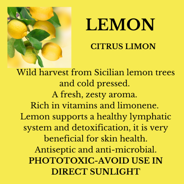 LEMON ESSENTIAL OIL