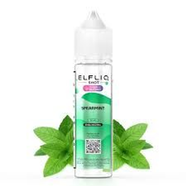 ELFIQ MIX and Vape 20/60 SPEARMINT 20ML NIC 0MG EAN4895261103784