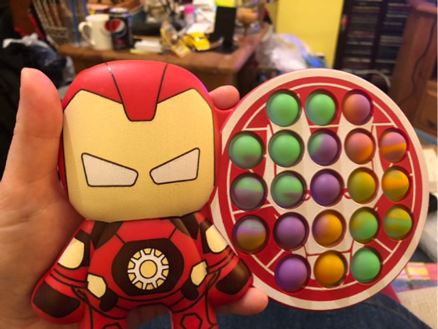 Pop Iorn Man Fidget Toy