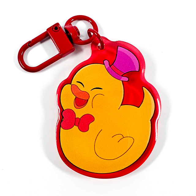 Hazbin Hotel Duck Keychain