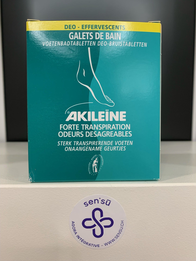 AKILEINE Vert déo biactif galets de bain 7 x 12 g