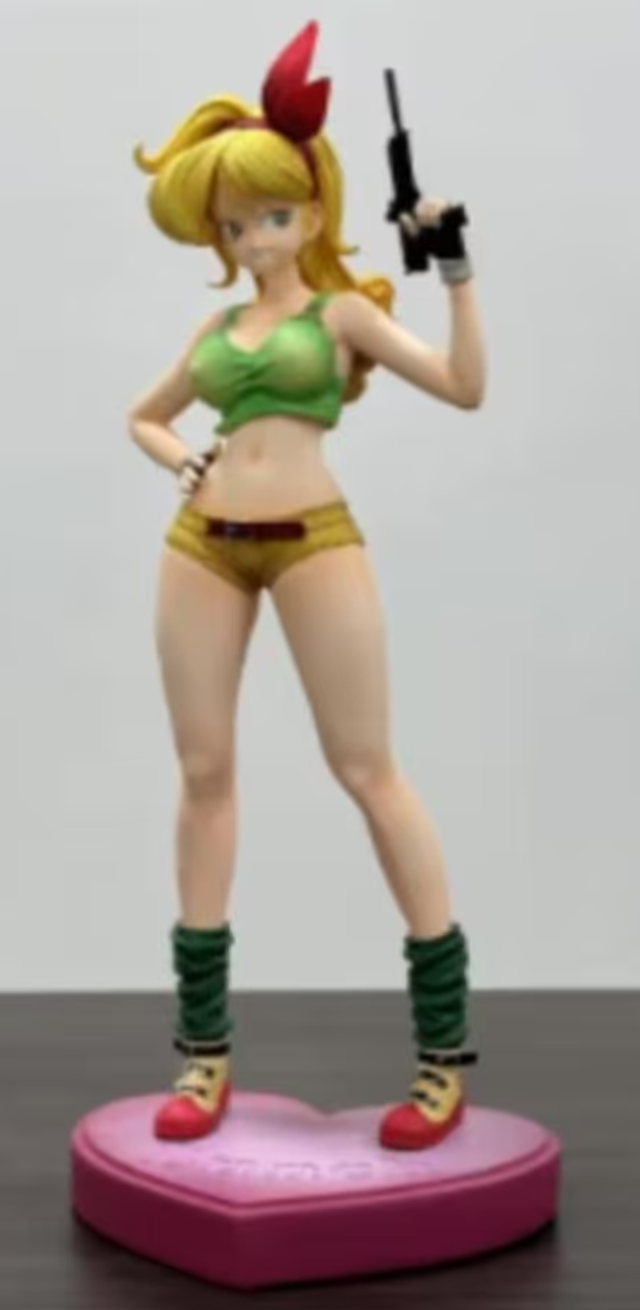 Dragonball Z figuur Launch / Lunch geel (30cm)