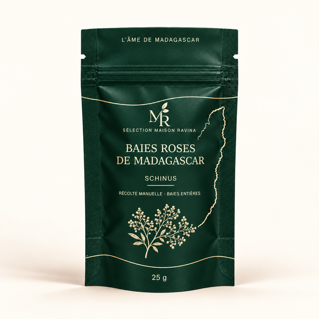 Baies roses de Madagascar – 25 g