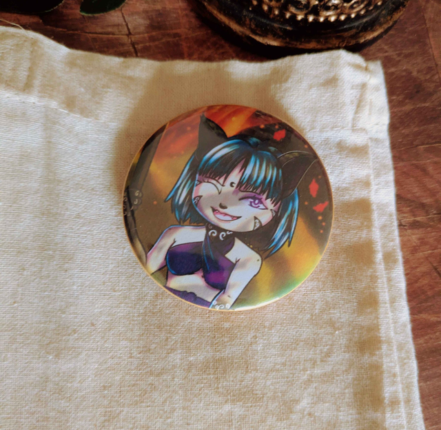 Badge "Chibi Maki" - 58 mm