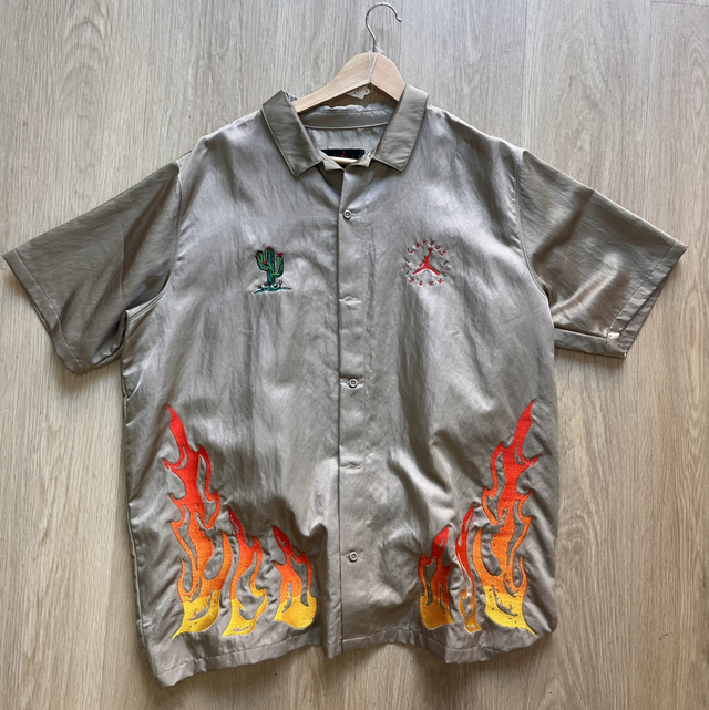 Cactus X Jordan Short Sleeves Shirt Size XL - PRE-OWNED