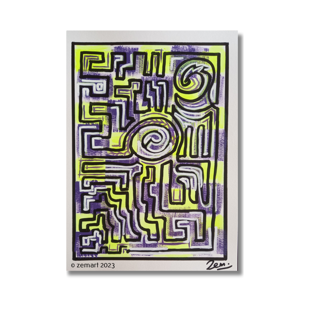 Dessin #048, Série Graffiti