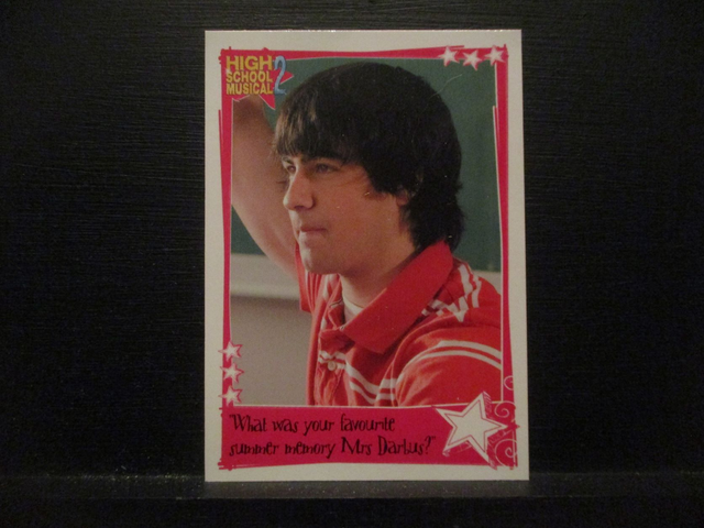 High School Musical 2 Original Trading Card #32