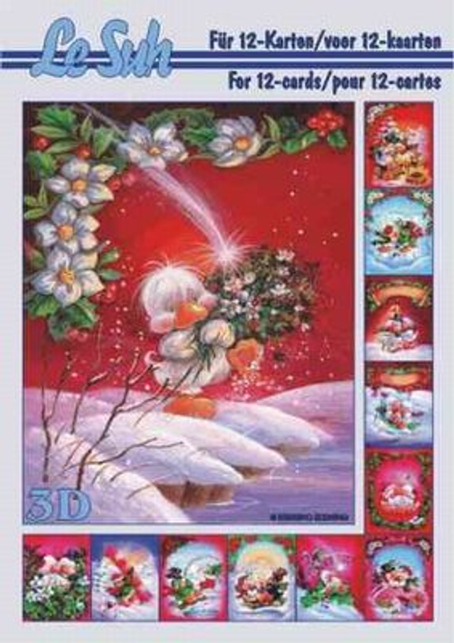 3D Boekje Kerstkuiken (345605)