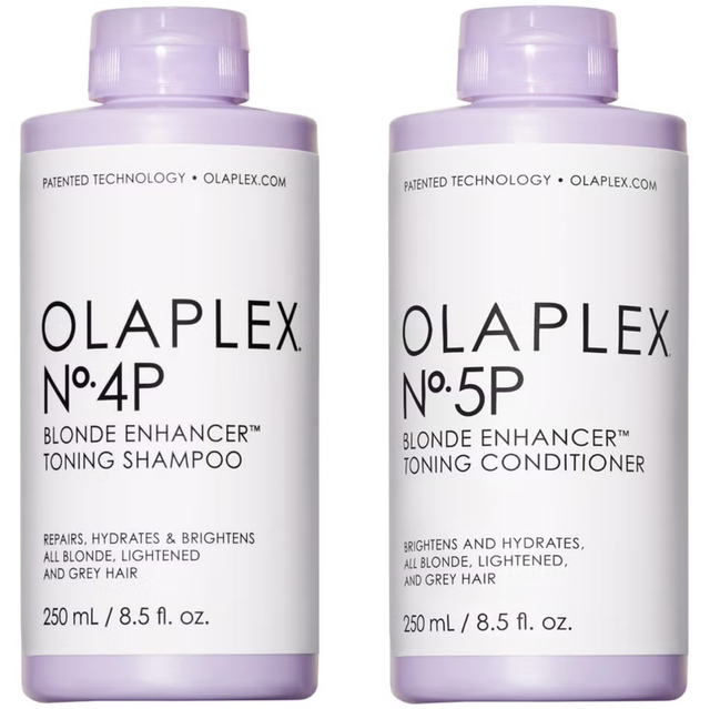 No4P Shampoo &amp; No5P Conditioner Blonde Enhancing Olaplex 