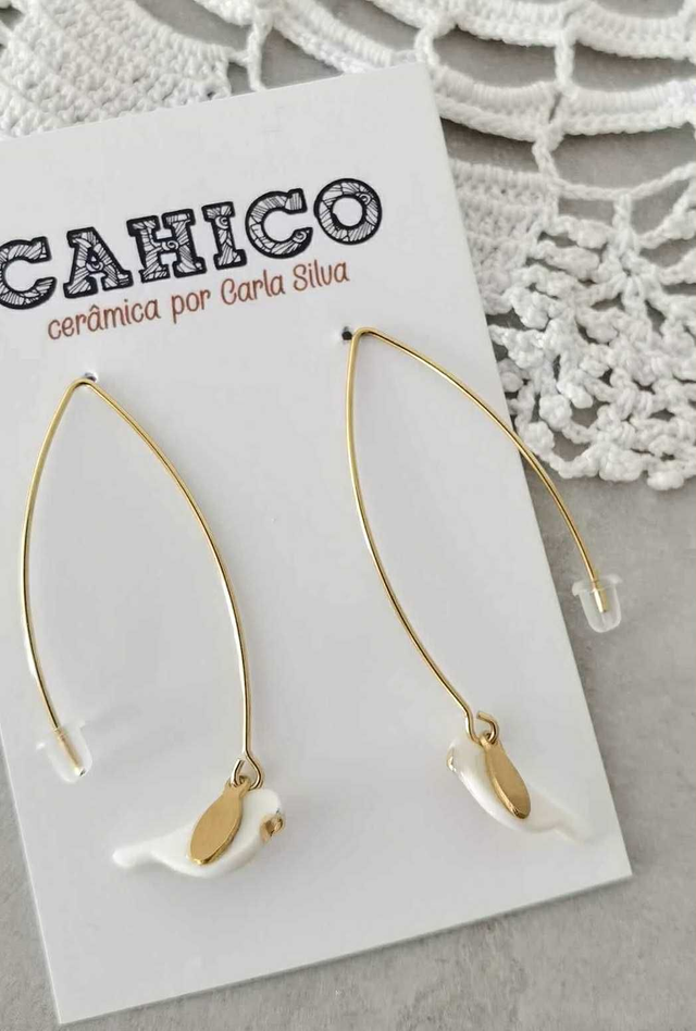 "Passarinhos" Brincos Compridos / Long Earings
