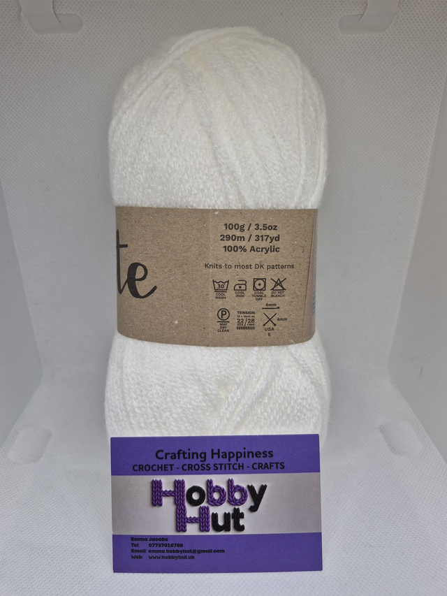 Yarnsmiths Create DK - 100g - White