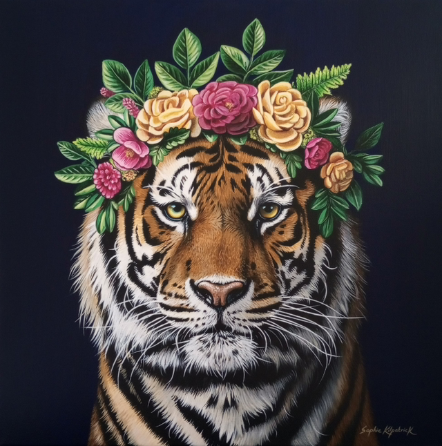 ‘Empress Camellia’ Original Painting