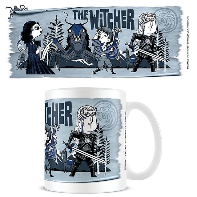 The Witcher: Illustrated Adventure Mug