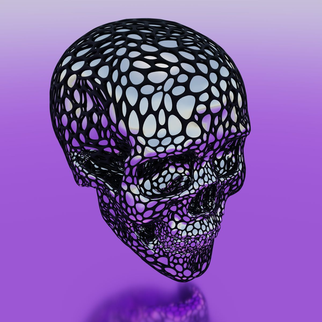 Skull Purple