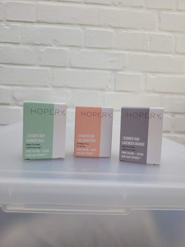 Festes Duschgel von HOPERY