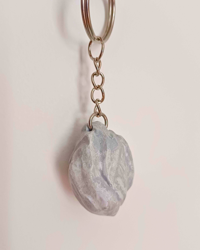 Porte-clé Caillou Rust 