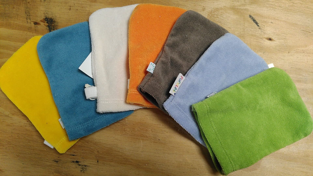 Popolini - Gant de toilette pour enfant