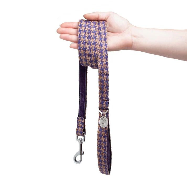 Stocky &amp; Dee Houndstooth Kensington Lead