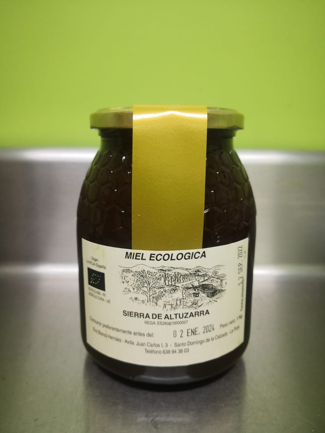 MIEL DE ALTA MONTAÑA BIO "SIERRA DE ALTUZARRA"