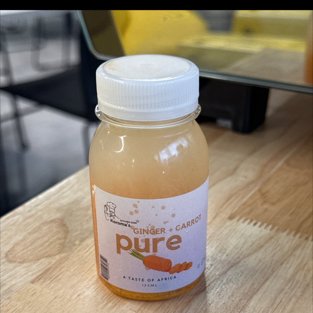 Ginger + Carrot Pure 125ml