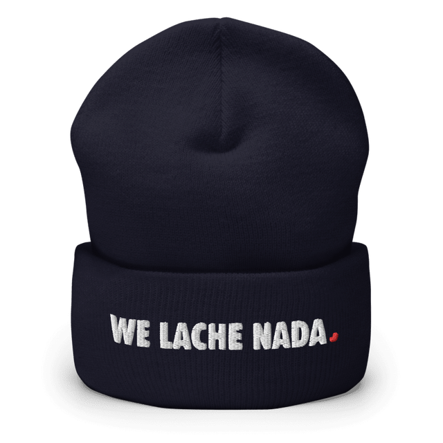 WE LACHE NADA Bonnet brodux 