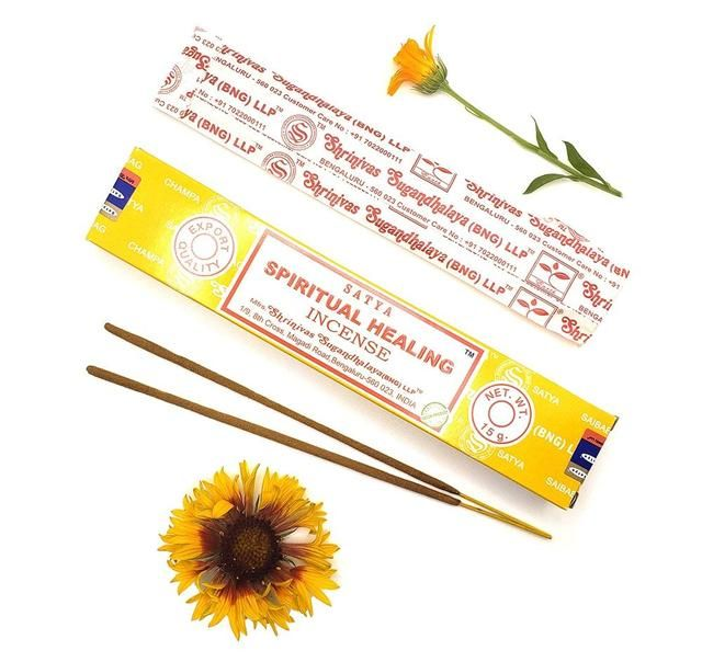 Satya Incense Sticks, Spiritual Healing 15g