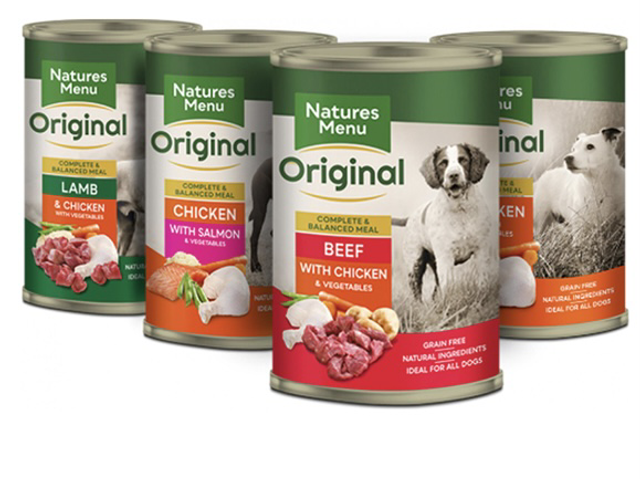 Nature's menu tin selection box 