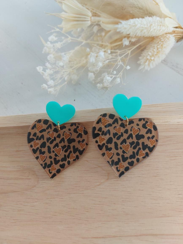 Boucles d&#039;oreilles Ilona Turquoise 