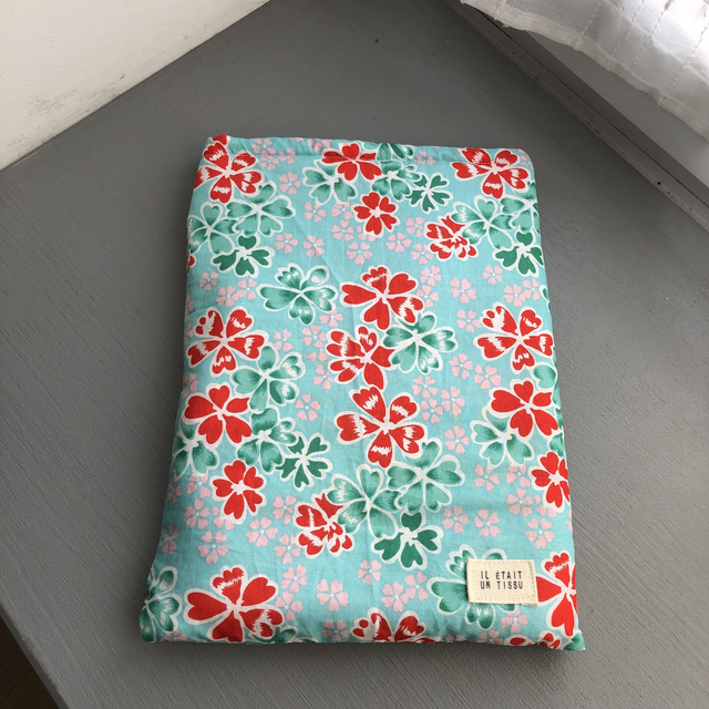 Pochette à livre molletonnée, grand format