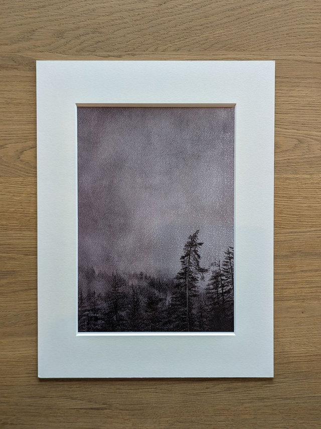 Artprint "Wald Nebel I"