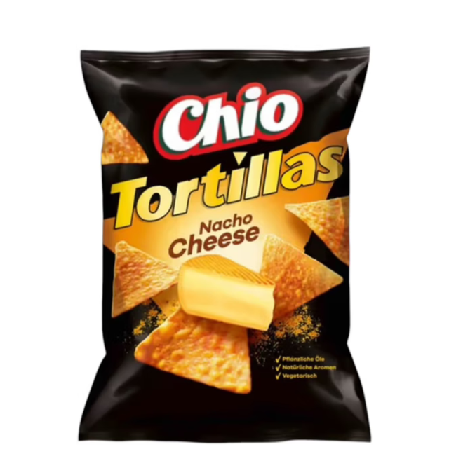 Chio Tortillas Nacho Cheese 110g