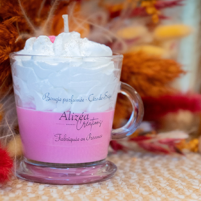 Bougie tasse « Sucre d’orge » - 160g