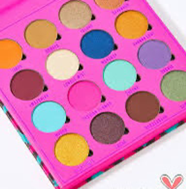 Makeup Obsession London, In The Neon Jungle, Eyeshadow Palette, 16 Shades