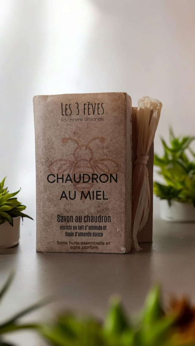 SAVON CHAUDRON AU MIEL