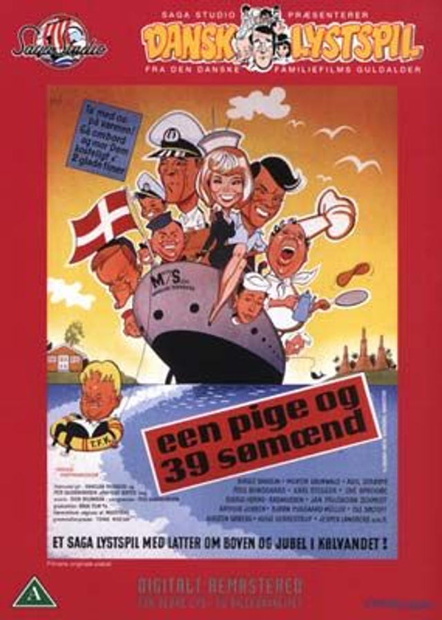 Een pige og 39 sømænd  5706550091035