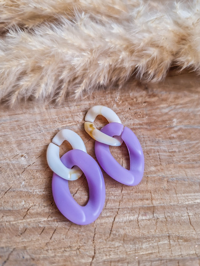 Module "Duo Maillons" - Modèle crème et lilas